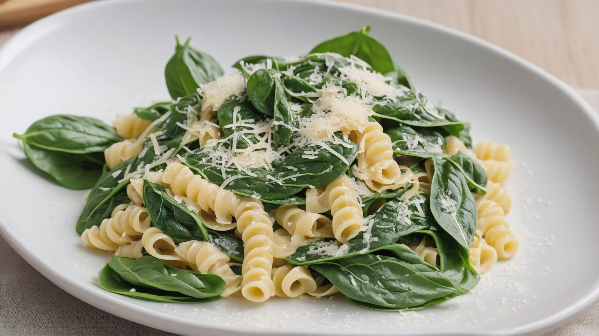 pasta con gli spinaci